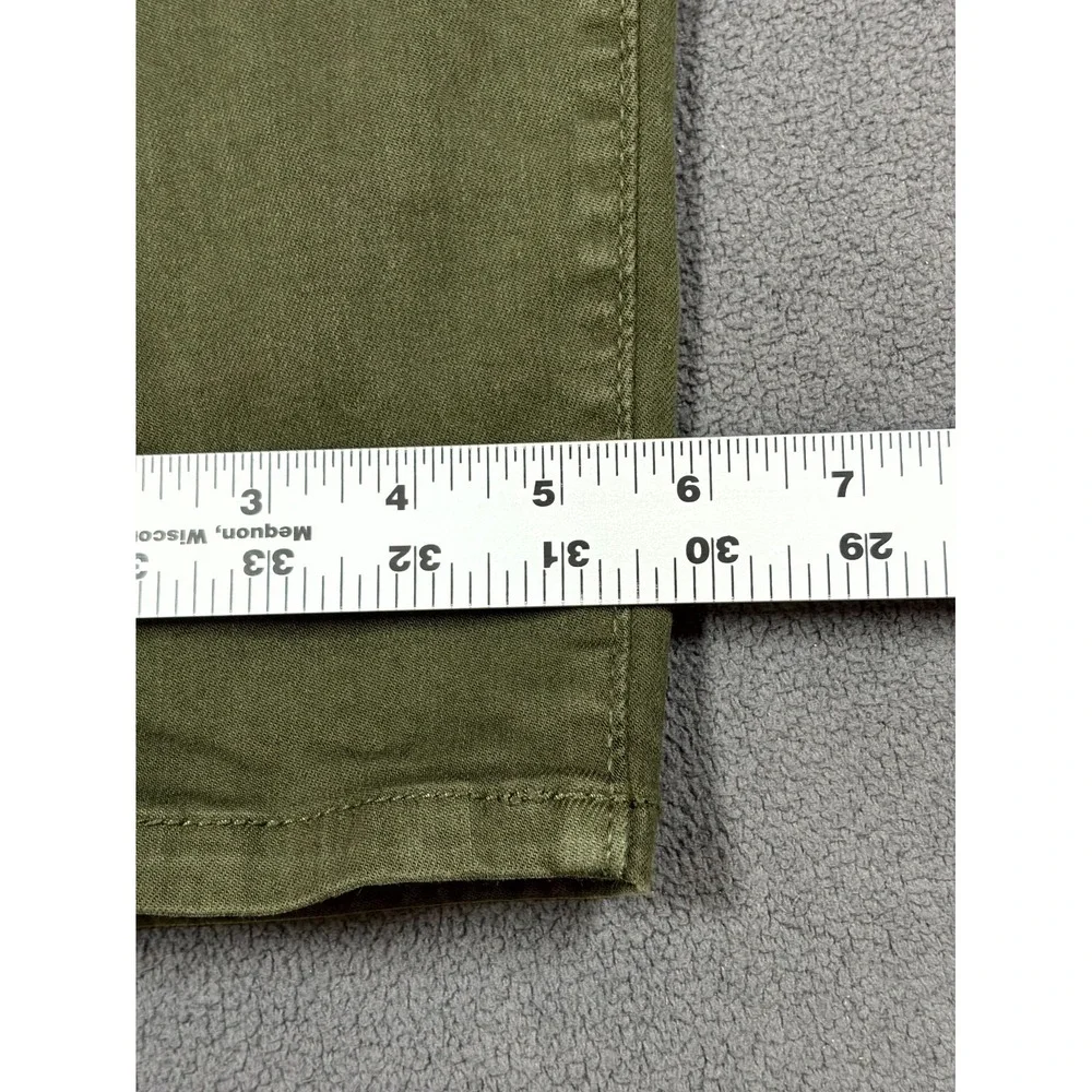 Buffalo David Bitton Havana Ankle Jeans Womens 8/29 Green Denim High Rise Skinny